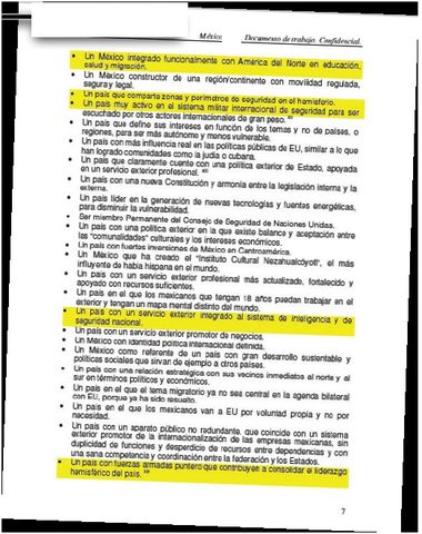 Esquema 11 del Plan Transexenal